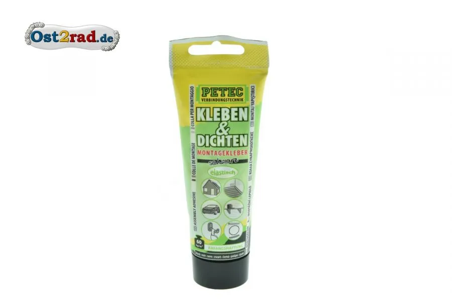 Kleben und Dichten Montagekleber schwarz Tube 80ml SB