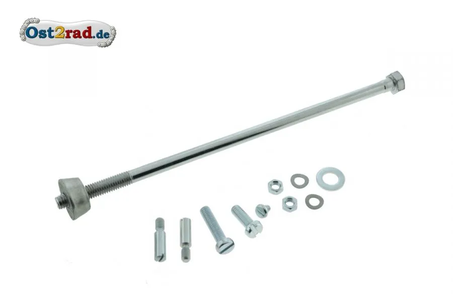 Klemmspindel - Klemmkeil Lenker SR1 SR2 KR50, MIT Normteile für Simson SET Klemmspindel - Klemmkeil Lenker SR1 SR2 KR50, MIT Normteile für Simson SET