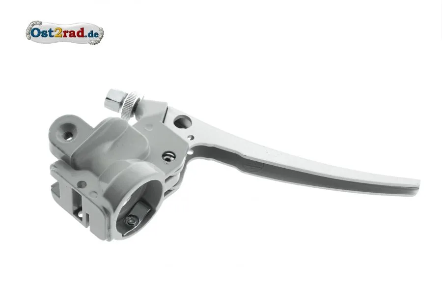 Klemmstück Lenker rechts mit Alu-Hebel GRAU ohne Hülle f. Hebel KR51/1 Vogelserie Klemmstück Lenker rechts mit Alu-Hebel GRAU ohne Hülle f. Hebel KR51/1 Vogelserie