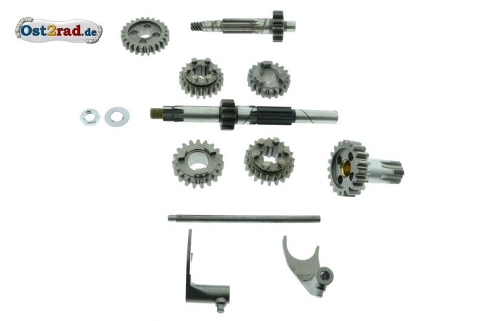 Komplettgetriebe für Jawa 632, 634, 638