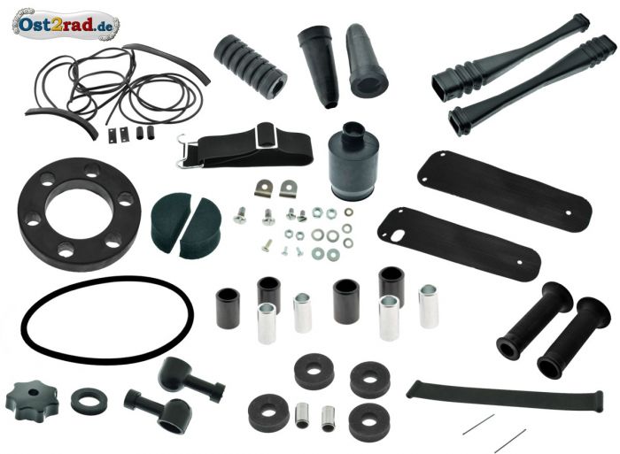 Komplett SET Gummiteile für Simson Schwalbe KR51/1