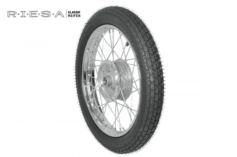 Komplettrad Riesa Klassik3 für Simson S50, S51, Vogelserie, CHROM Komplettrad Riesa Klassik3 für Simson S50, S51, Vogelserie, CHROM