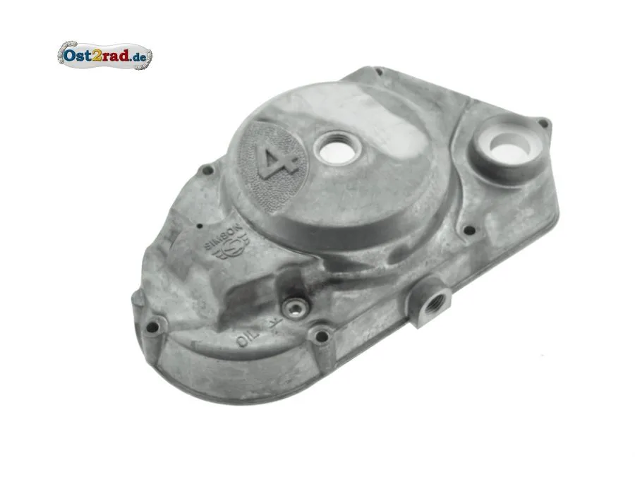 Kupplungsdeckel Motor 4-Gang Simson ALU Natur MIT Blindstopfen ohne Zubehör Kupplungsdeckel Motor 4-Gang Simson ALU Natur MIT Blindstopfen ohne Zubehör