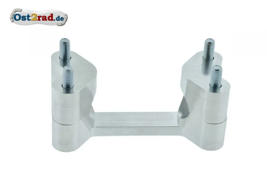 Lenkerklemmbrücke Simson S50 und S51 CNC Alu natur Lenkerklemmbrücke Simson S50 und S51 CNC Alu natur