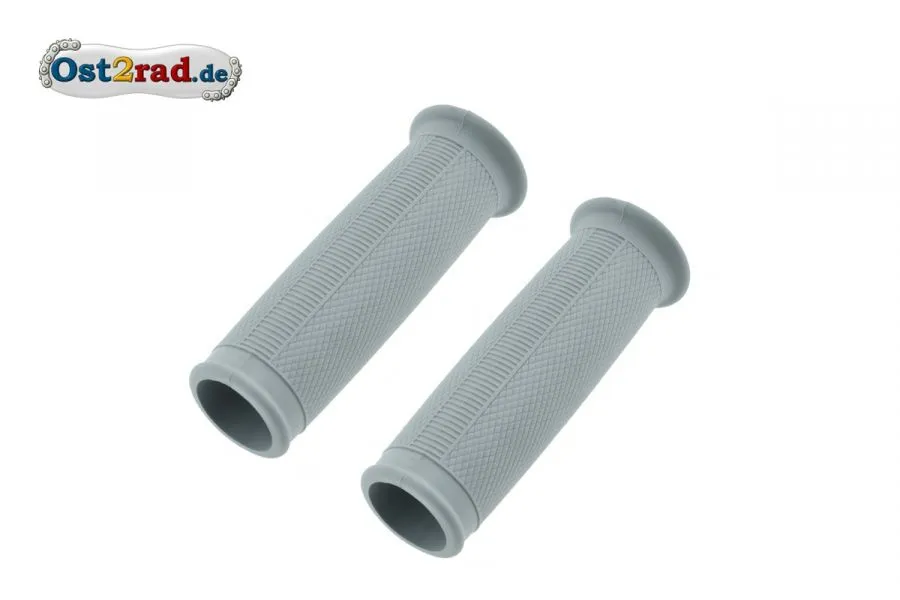 Lenkergriffgummi Grau, speziell SR1, 2xDICK, ballig, Originalform für Simson Lenkergriffgummi Grau, speziell SR1, 2xDICK, ballig, Originalform für Simson