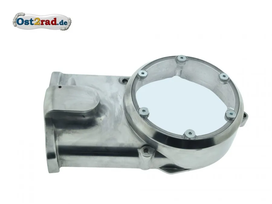 Lichtmaschinendeckel mit Sichtfenster S51 SR50 KR51-2 Schwalbe Alu poliert Lichtmaschinendeckel mit Sichtfenster S51 SR50 KR51-2 Schwalbe Alu poliert