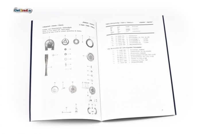 Ersatzteilkatalog SIMSON Sperber Habicht