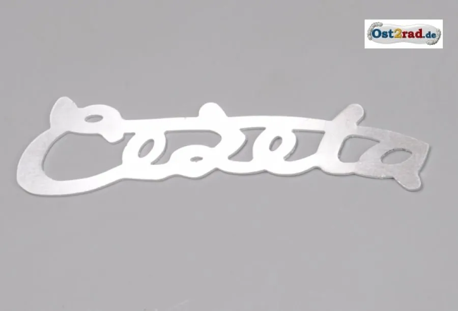 Cezeta Logo Karosserie vorn Cezeta Roller
