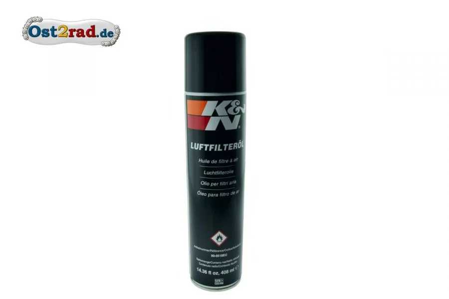 Luftfilteröl K&N 408ml Luftfilteröl K&N 408ml