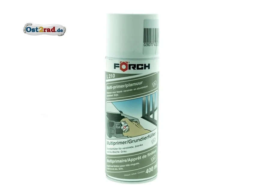 Mulitiprimer Grundierfüller 3 in 1 grau Spraydose 400ml Mulitiprimer Grundierfüller 3 in 1 grau Spraydose 400ml