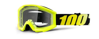 MX Brille Kinder-Crosshelm neon gelb