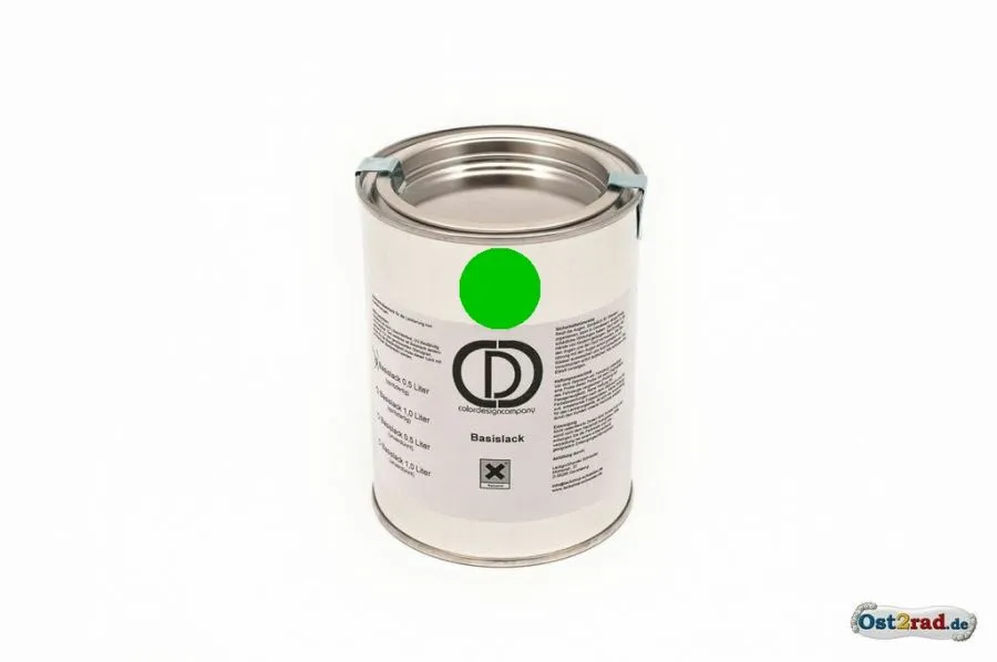 Originalfarbton mittelgrün TS250 0,5l spritzfertig Basislack Originalfarbton mittelgrün TS250 0,5l spritzfertig Basislack
