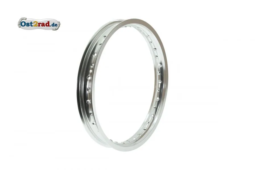 Felge Aluminium 1,60 - 18 passend für MZ, 2.WAHL, TS, ETS, ETZ, Vorderrad Felge Aluminium 1,60 - 18 passend für MZ, 2.WAHL, TS, ETS, ETZ, Vorderrad