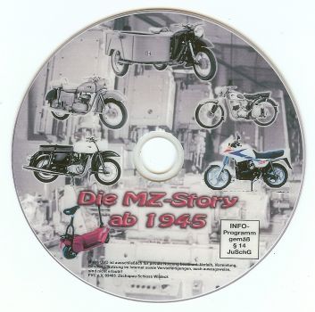 DVD Motorradbau in Zschopau ab 1945 2.Teil MZ