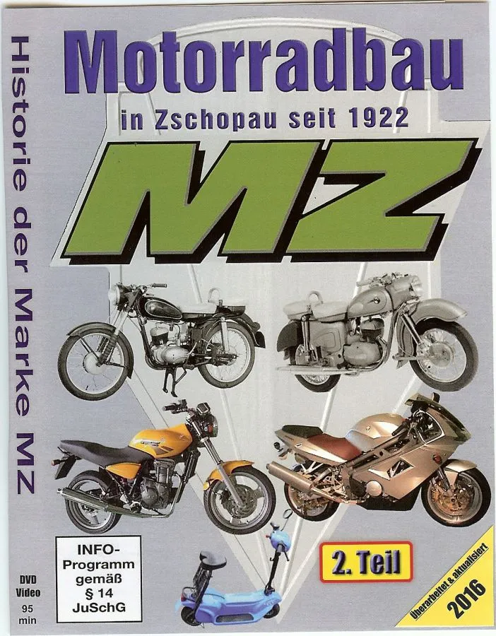 DVD Motorradbau in Zschopau ab 1945 2.Teil MZ DVD Motorradbau in Zschopau ab 1945 2.Teil MZ
