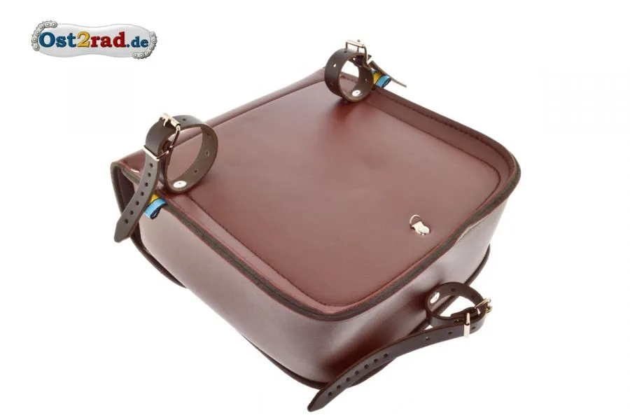 Oldtimer-Tasche BRAUN für Seitengepäckträger für Simson, MZ, universal Oldtimer-Tasche BRAUN für Seitengepäckträger für Simson, MZ, universal