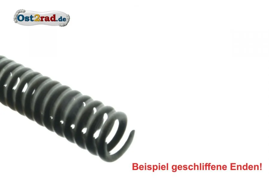 PAAR Druckfeder Telegabel VERSTÄRKT 32mm für MZ TS 125 150 250, Enden geschliffen