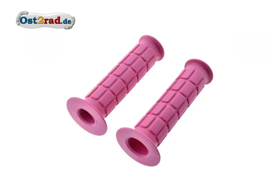 Paar Lenkergriffgummi S50 S51 SR50, MZ Pink, 1. Qualität