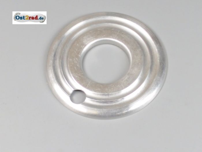 Deckel Radnabe Alu Jawa PAV Anhänger mit Loch