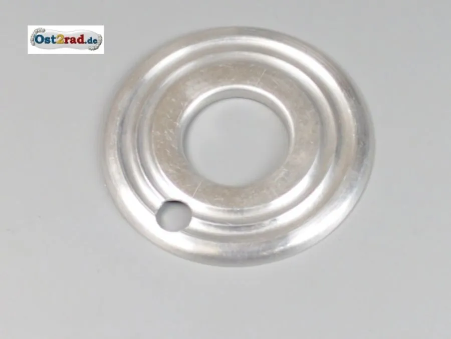 Deckel Radnabe Alu Jawa PAV Anhänger mit Loch