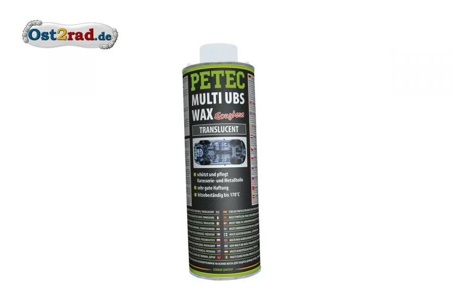 Petec Multi UBS Wax Saugdose translucent 1000ml