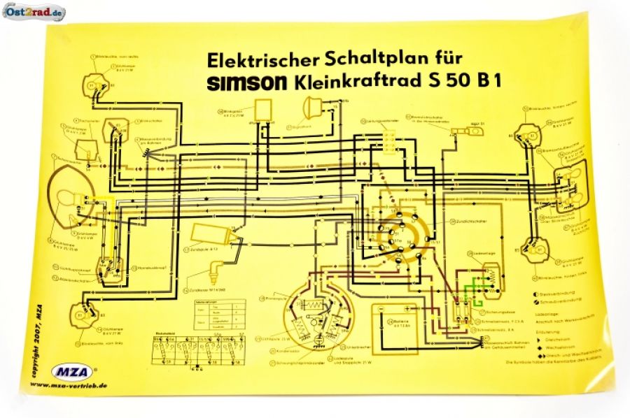 Simson S51 Schaltplan 12v - Wiring Diagram