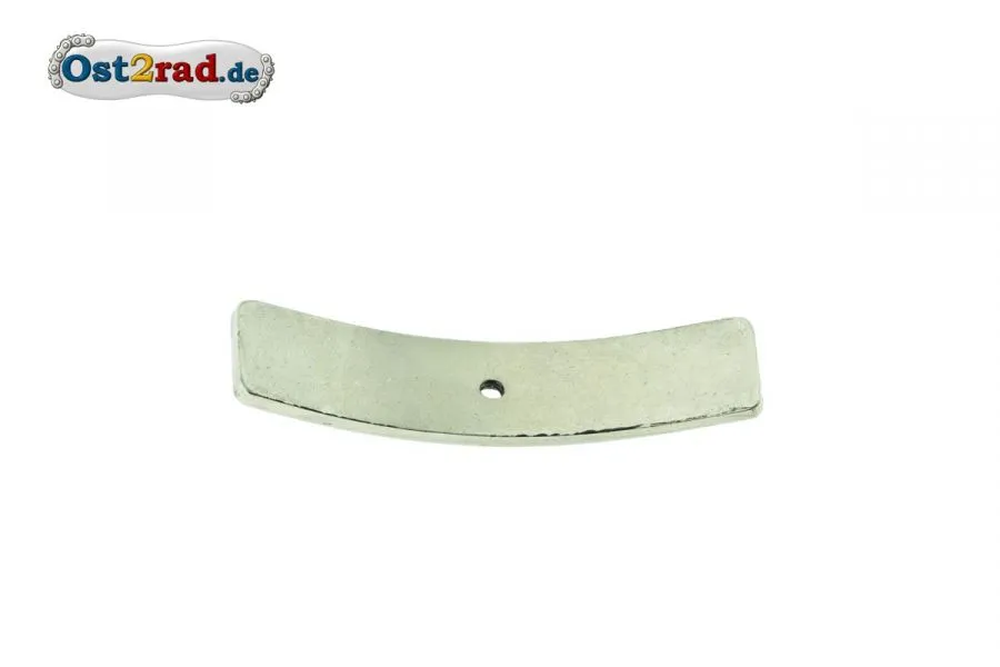 Abzeichen Plakette Kotflügel ETS 125 gebogen Metall Abzeichen Plakette Kotflügel ETS 125 gebogen Metall