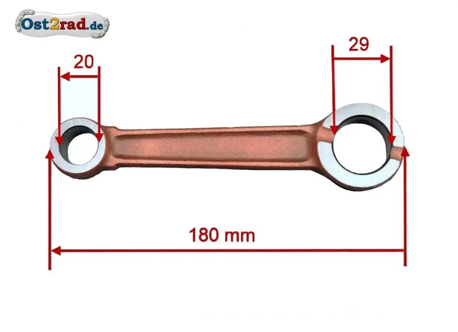 Pleuelsatz Kurbelwelle Kolbenbolzen 16mm mit Nadellager JAWA CZ 350 Pleuelsatz Kurbelwelle Kolbenbolzen 16mm mit Nadellager JAWA CZ 350