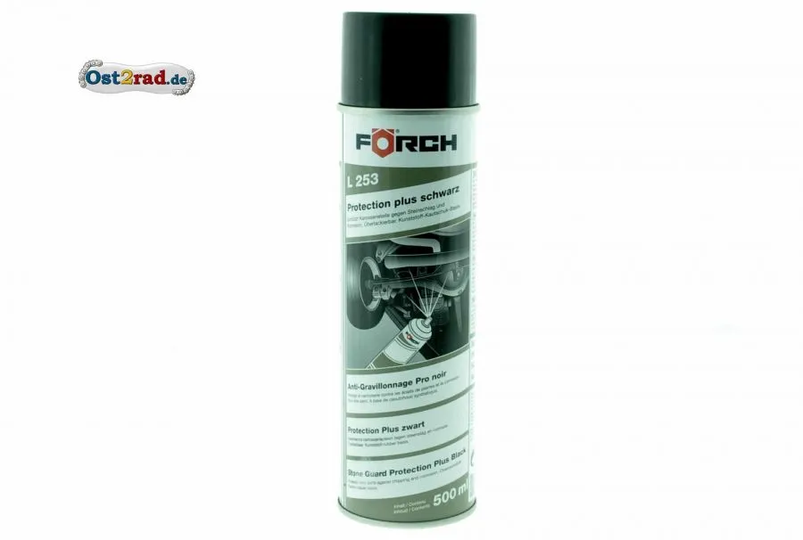 Protection plus schwarz Spraydose 500ml Protection plus schwarz Spraydose 500ml