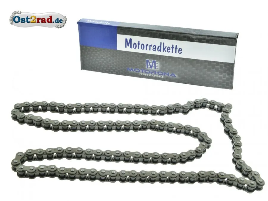 Racing-Kette 420H 110 für Simson S50 S51 S70 S83 Vogelserie, verstärkt Racing-Kette 420H 110 für Simson S50 S51 S70 S83 Vogelserie, verstärkt