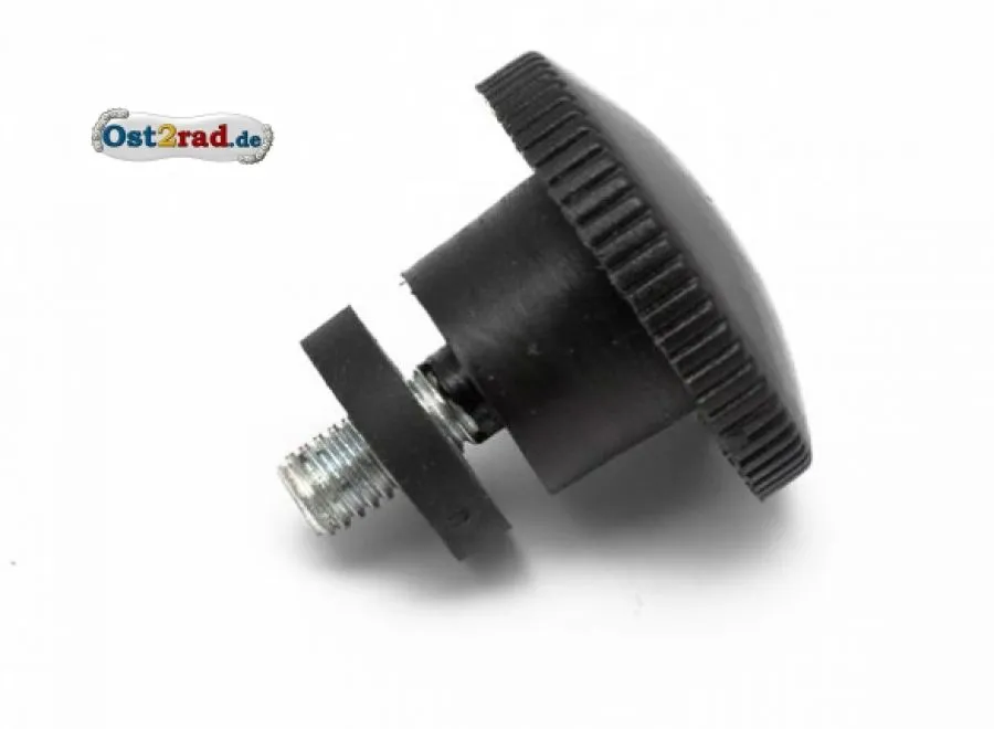 Rändelschraube Verkleidung schwarz passend für MZ ES 175 175/1 250/1 mit Gummi