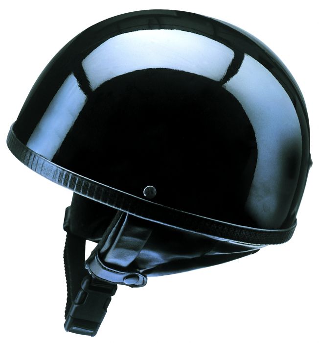 Helm Oldtimer Halbschale schwarz