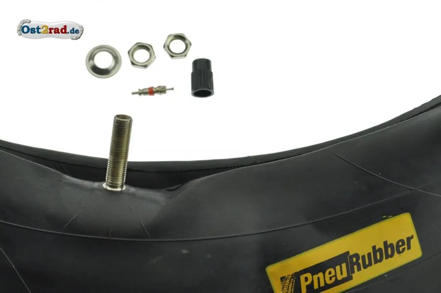 Schlauch 2,75 x 18 Zoll für MZ, PneuRubber - Kautschuk TR4 Schlauch 2,75 x 18 Zoll für MZ, PneuRubber - Kautschuk TR4