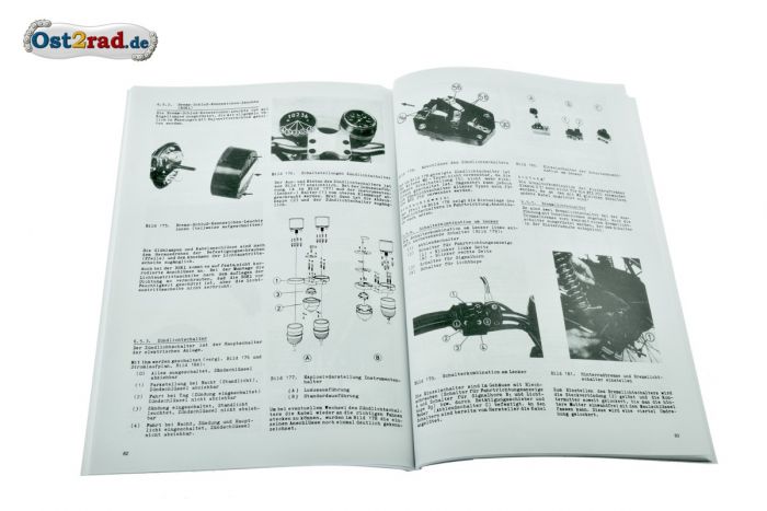 Reparaturhandbuch passend für MZ ETZ250