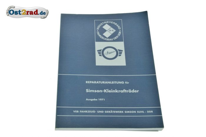 Reparaturanleitung Simson SR2 KR50 SR4-1 Spatz