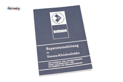 Reparaturanleitung Simson-Kleinkrafträder KR51 SR4 S50