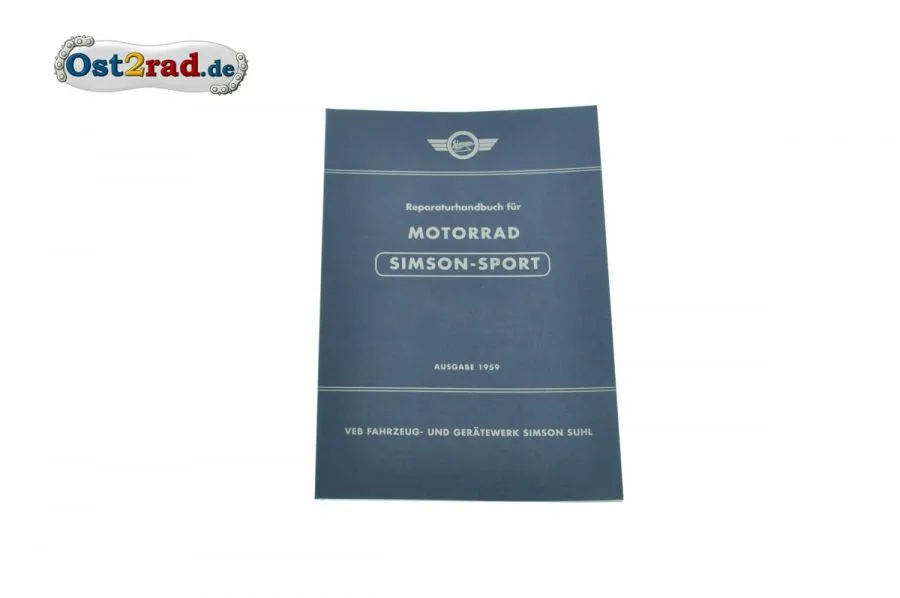 Reparaturhandbuch Motorrad AWO 425 Sport Ausgabe 1959