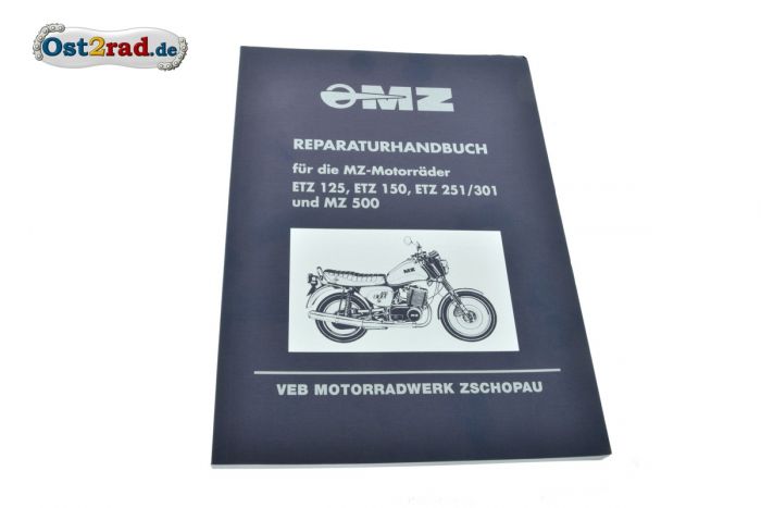 Reparaturhandbuch passend für MZ ETZ125, 150, 251