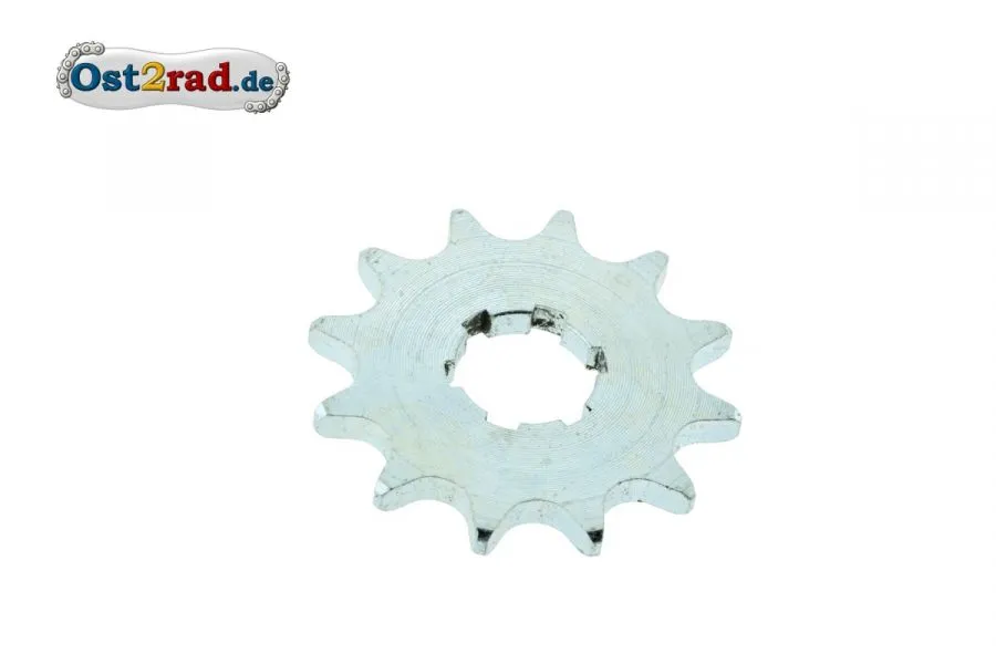 Ritzel, kleines Kettenrad 12 Zahn JAWA 50 Pionier Ritzel, kleines Kettenrad 12 Zahn JAWA 50 Pionier