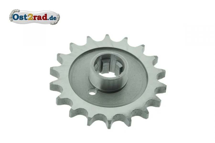 Ritzel kleines Kettenrad ETZ 250 251 TS 250/1, geschliffen - 18 Zähne Ritzel kleines Kettenrad ETZ 250 251 TS 250/1, geschliffen - 18 Zähne