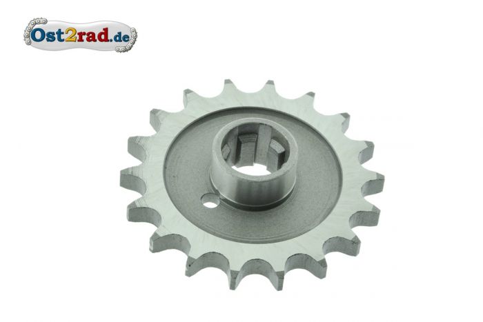 Ritzel kleines Kettenrad ETZ 250 251 TS 250/1, geschliffen - 19 Zähne