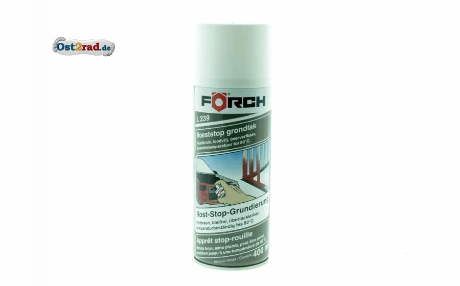 Rost-Stop Grundierung rotbraun Spraydose 400ml Rost-Stop Grundierung rotbraun Spraydose 400ml