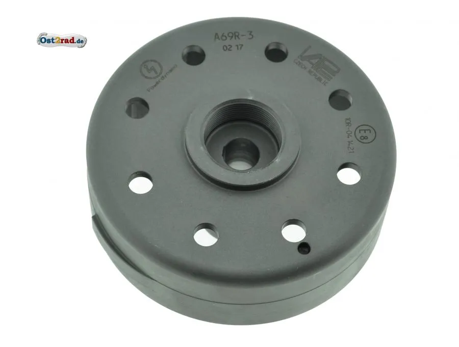 Rotor Powderdynamo mit außenliegenden Sensor passend für ES, TS, ETS 250 und BK 350 Rotor Powderdynamo mit außenliegenden Sensor passend für ES, TS, ETS 250 und BK 350