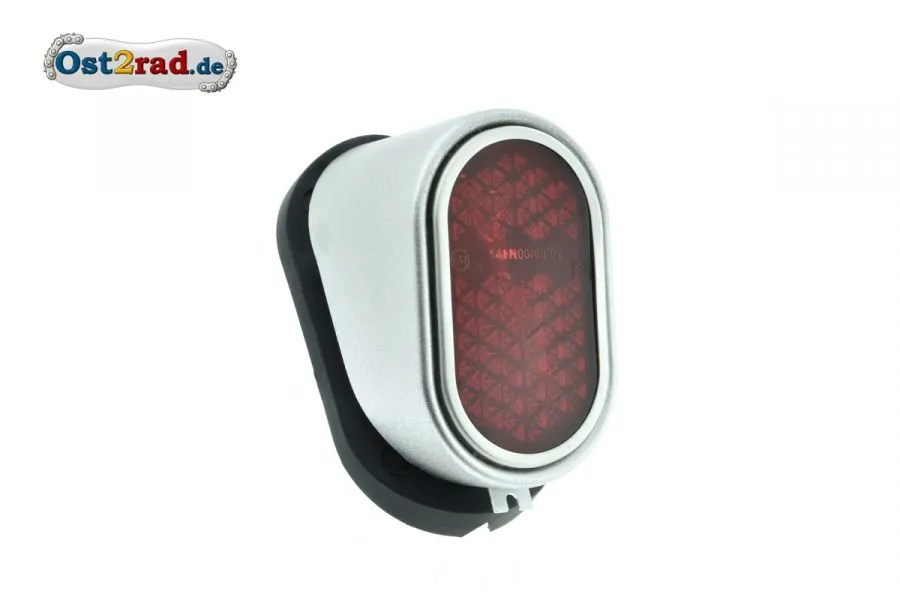 Rücklicht für Simson KR50 komplett, mit Unterlage und E-Zulassung Rücklicht für Simson KR50 komplett, mit Unterlage und E-Zulassung