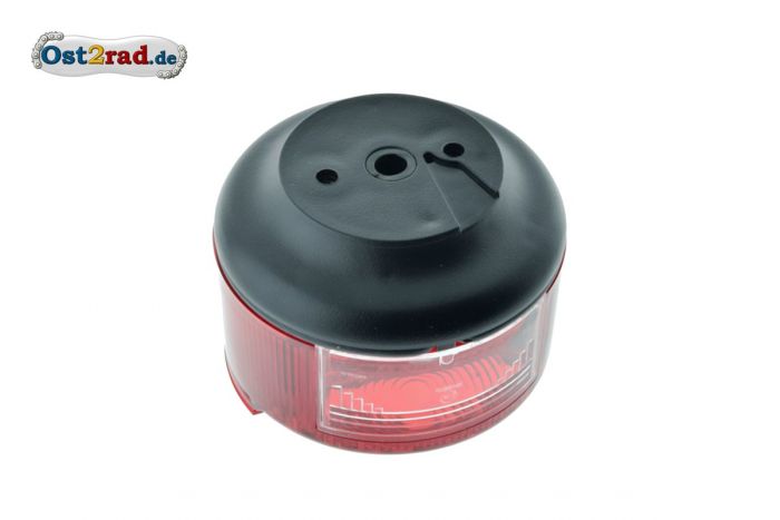Rücklicht rund komplett passend für Simson S50 S51 SR50 KR51 mit E-Prüfzeichen