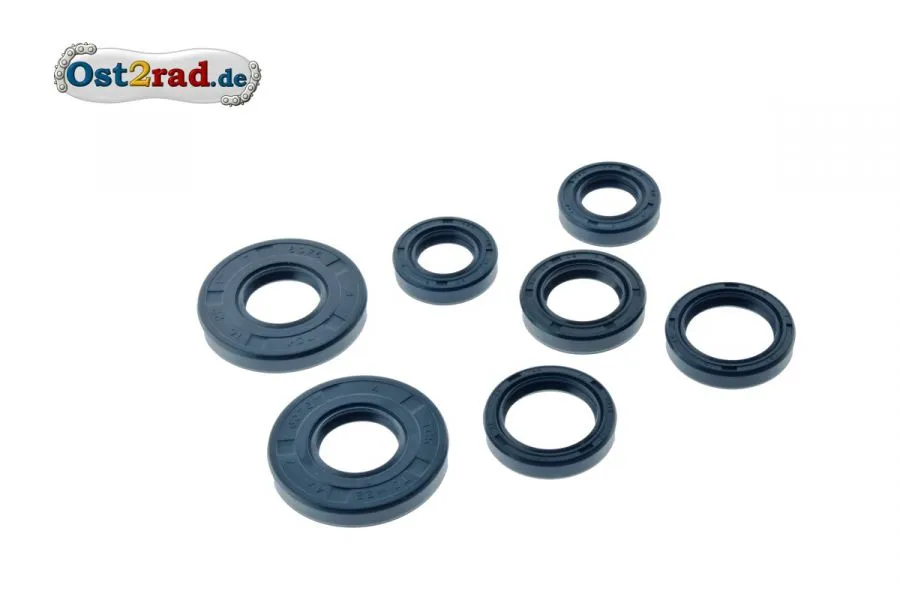 Satz Wellendichtringe Motor 7-teilig IWL Troll BLAU Satz Wellendichtringe Motor 7-teilig IWL Troll BLAU