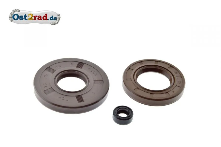 Satz Wellendichtringe Motor JAWA 559 590 353 FKM braun Satz Wellendichtringe Motor JAWA 559 590 353 FKM braun