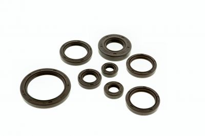 Satz Wellendichtringe Motor 8-teilig SIMSON AWO -T 425 FKM braun