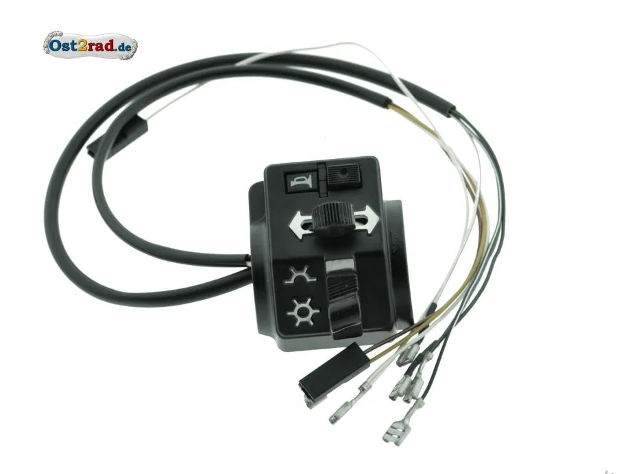Schalterkombination kompl. m. Kabel OHNE LICHTHUPE SR50 SR80 Schalterkombination kompl. m. Kabel OHNE LICHTHUPE SR50 SR80