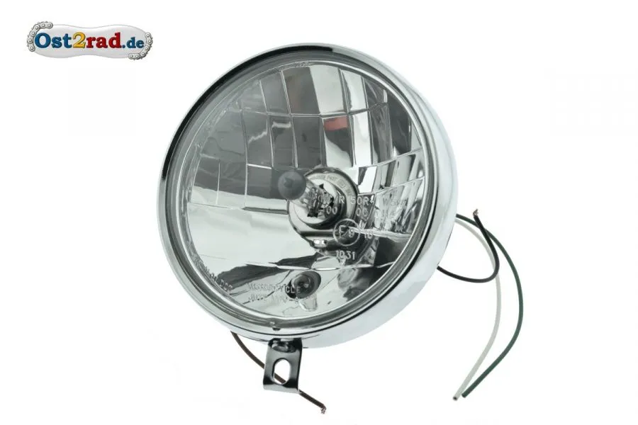 Scheinwerfereinsatz, Reflektor Klarglas für Simson S50 S51 mit Ring Scheinwerfereinsatz, Reflektor Klarglas für Simson S50 S51 mit Ring